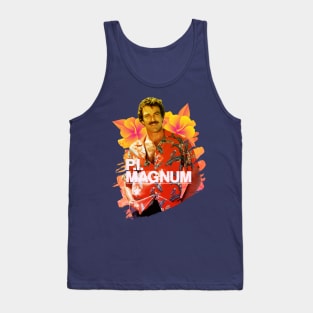 Magnum PI - Flowers Tank Top